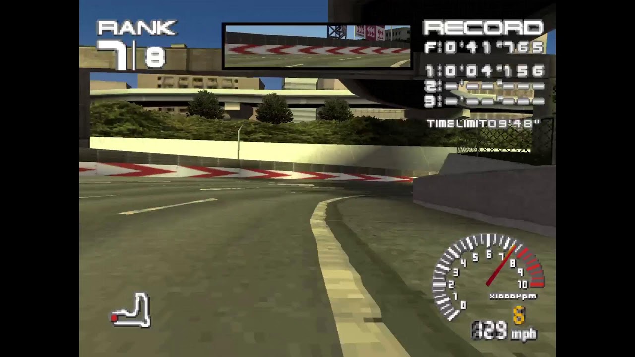Old racing game