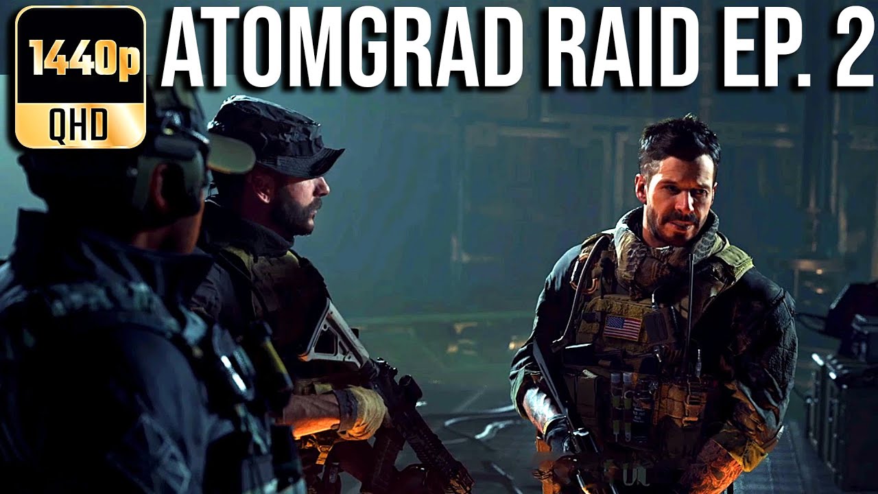 MW2- Atomgrad Raid Ep 2 Full Gameplay! (No Commentary)