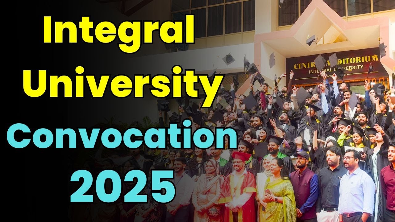 Students shine at the Integral University Convocation | A.K. Sharma gives the mantra for success