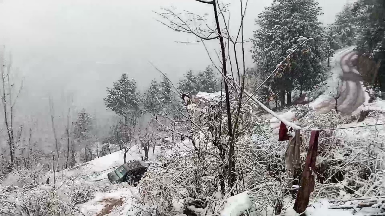 Barafbaari Azad Jumu and  Kashmir Heavy Snowfalling 2022