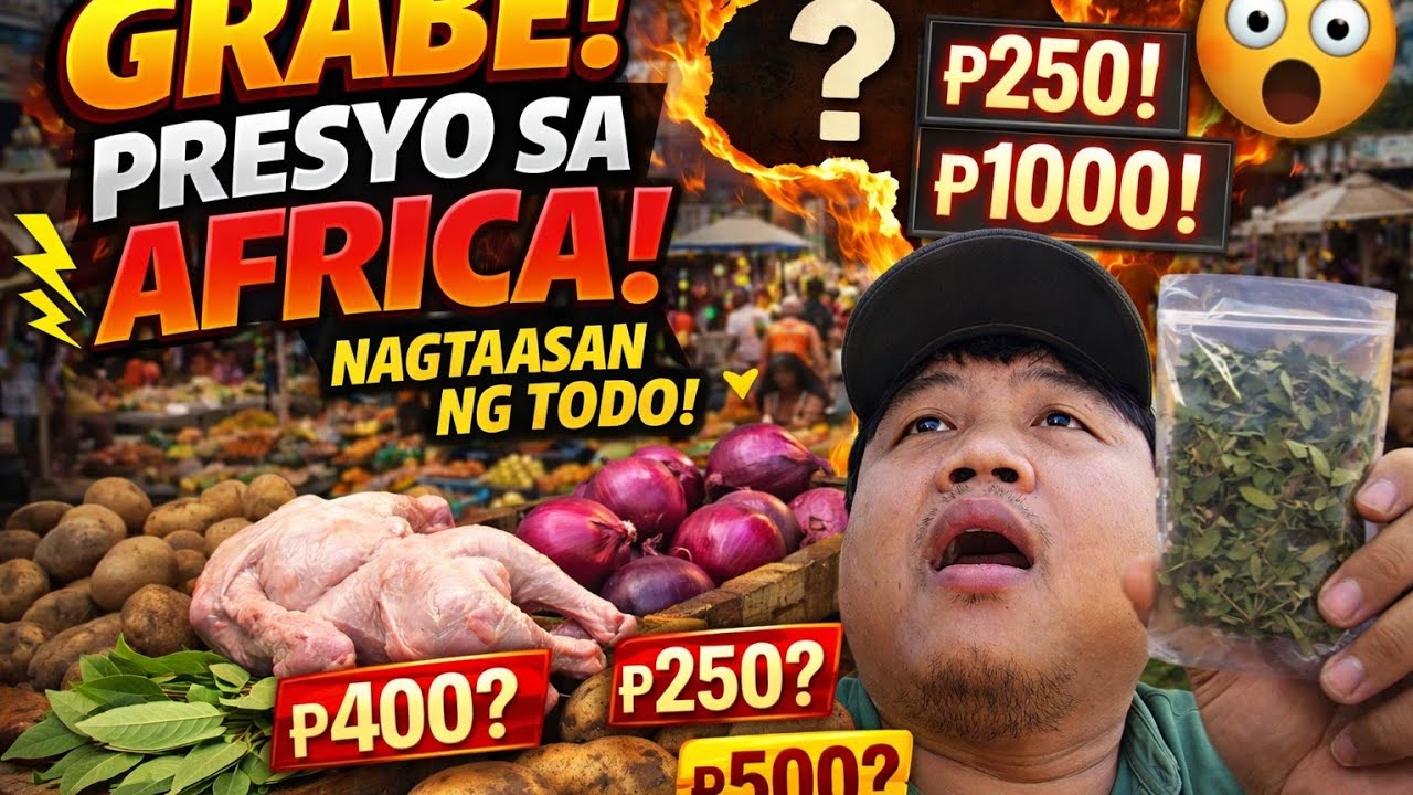 PINOY IN AFRICA 🇵🇭 - 🇸🇳 : ⚠️GRABE! PRESYO NG BILIHIN SA AFRICA 😱 Halos ₱1000?!”