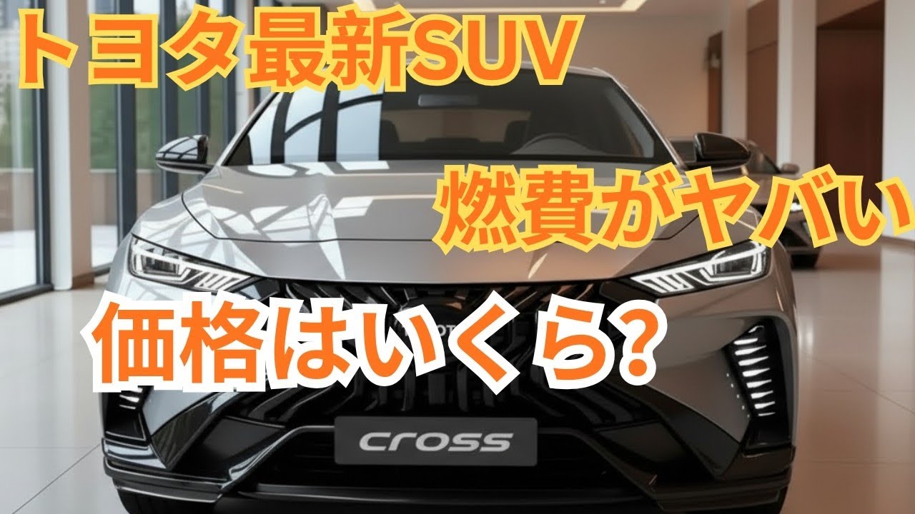 【新型2026】トヨタ・カローラクロス ハイブリッドSUV｜価格・内装・燃費を完全解説！買うべき？