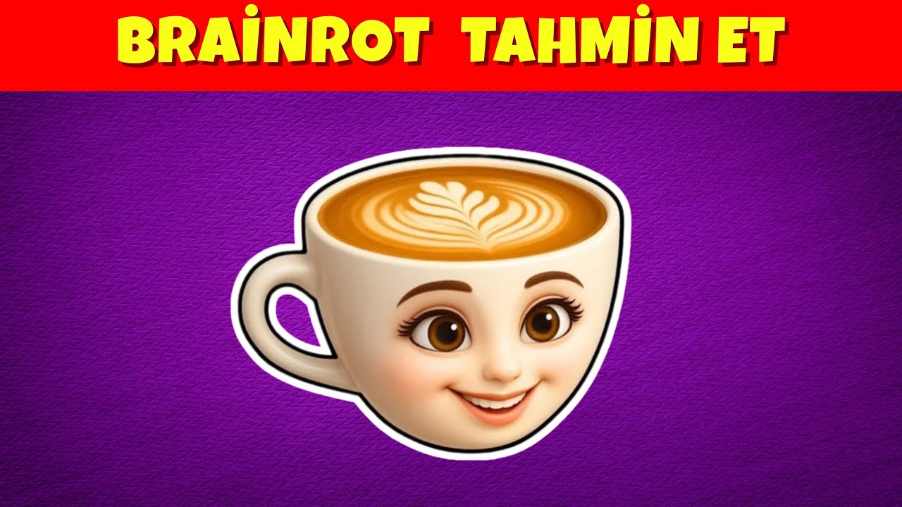 Emojilerle İtalyan Brainrot Karakterlerini Tahmin Et - Part2🧠Tung Tung Sahur🪵,Balerinna Cappucinnac☕