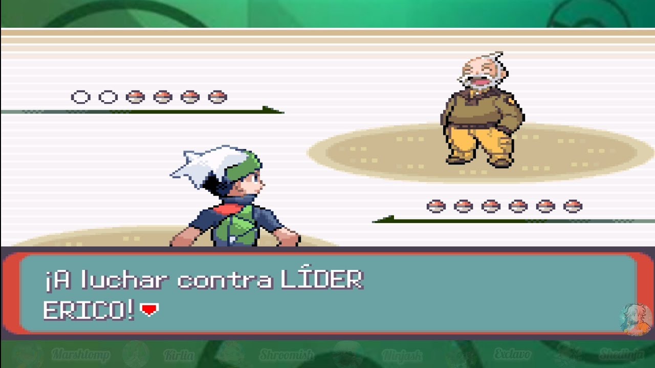 Pokémon Edición Esmeralda #10 - Líder Erico, tercera medalla - GBA - Jinduart