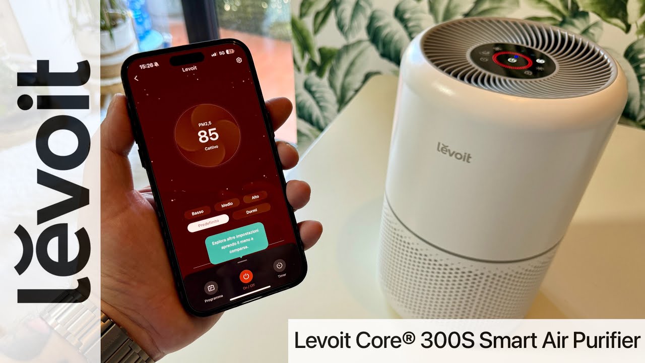 Levoit Core 300S Smart Air Purifier - the Best for Fighting Allergies and Purifying the Home