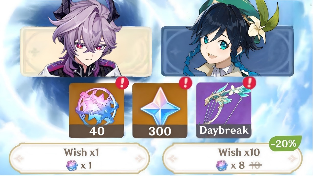 NEW UPDATE! HOW TO GET 40 FREE PULLS FOR DURIN & VENTI IN 6.2 1ST HALF - Genshin Impact