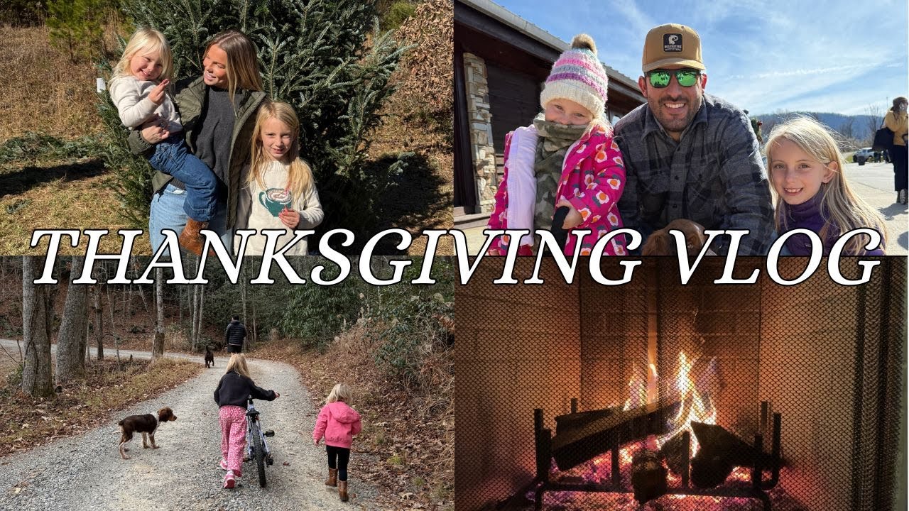 THANKSGIVING VLOG | visiting family in north carolina