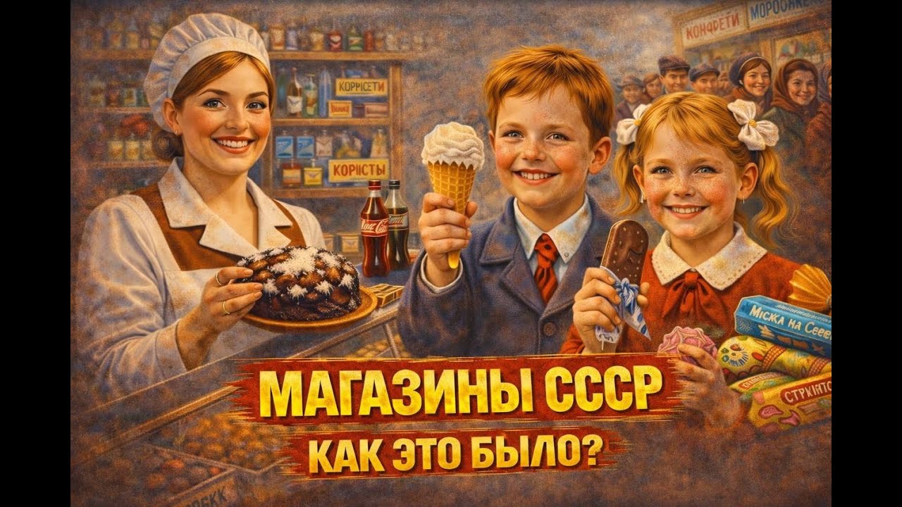 ДЕФИЦИТ, очереди и вкус детства — МАГАЗИНЫ СССР