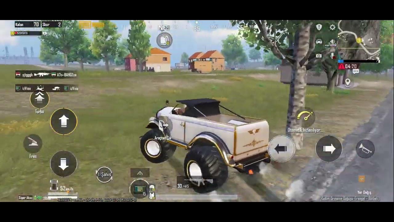 PUBG mobile HARDICAM  ￼İPHONE 15