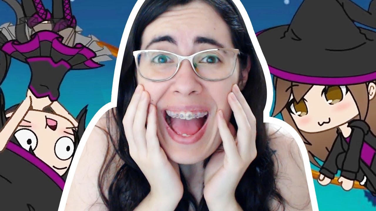 JULIA MINEGIRL NO GACHAVERSE - As Bruxinhas Desastradas - JR E MI