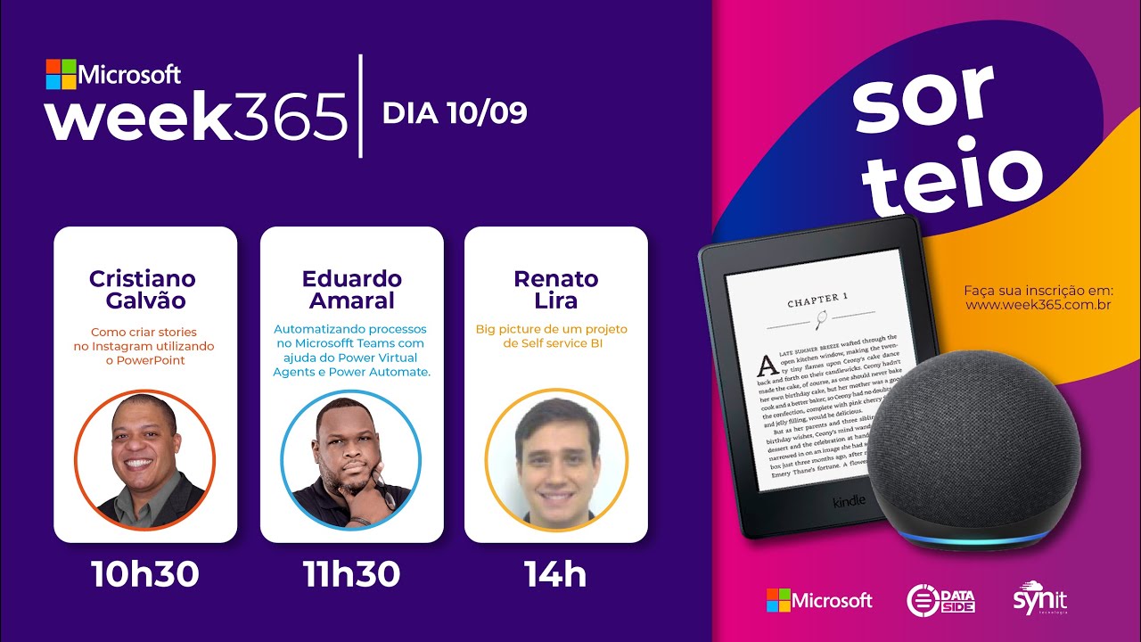 WEEK 365 | Renato Lira - Big picture de um projeto de Self service BI
