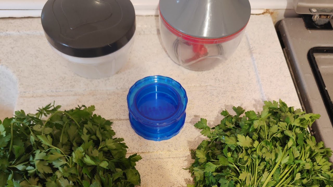 Appareil indispensable 😁😁 pour ail et oignons et comment conserver le persil et coriandre+astuce.