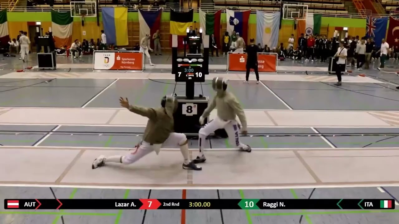 Nuremberg Satellite 2025 SMS - L16 - Alexander Lazar AUT v Nicola Raggi ITA