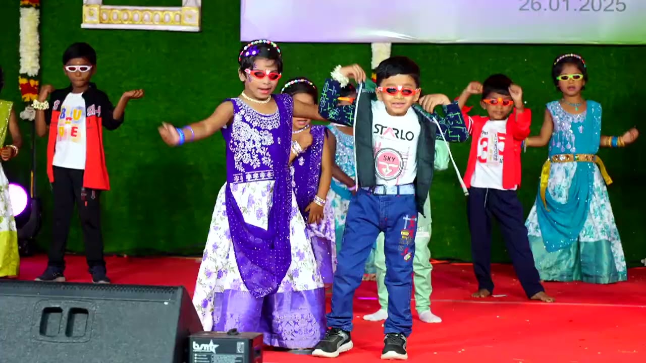 Golden Sparrow 💃💃| IVL MHSS IRUMATHUR | Annual day 2025 | Dhanush | Priyanka Mohan