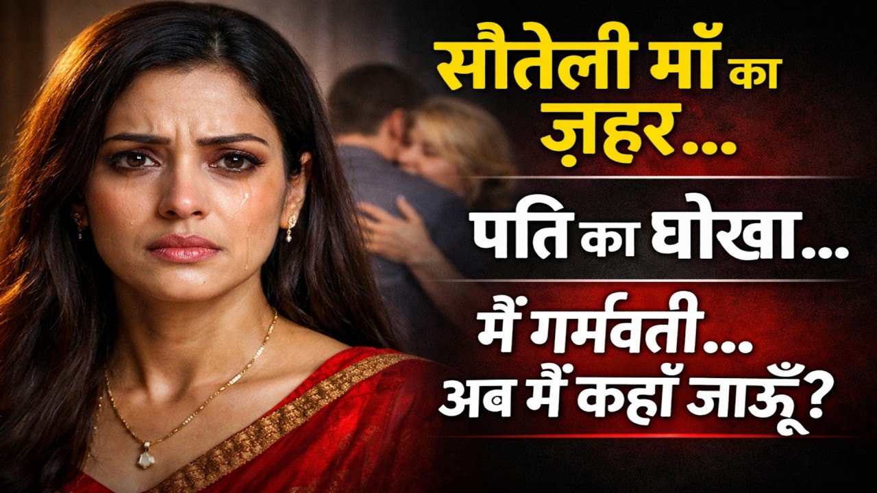 सौतेली माँ का ज़हर और पति का धोखा: एक अकेली लड़की की दिल दहला देने वाली कहानी
