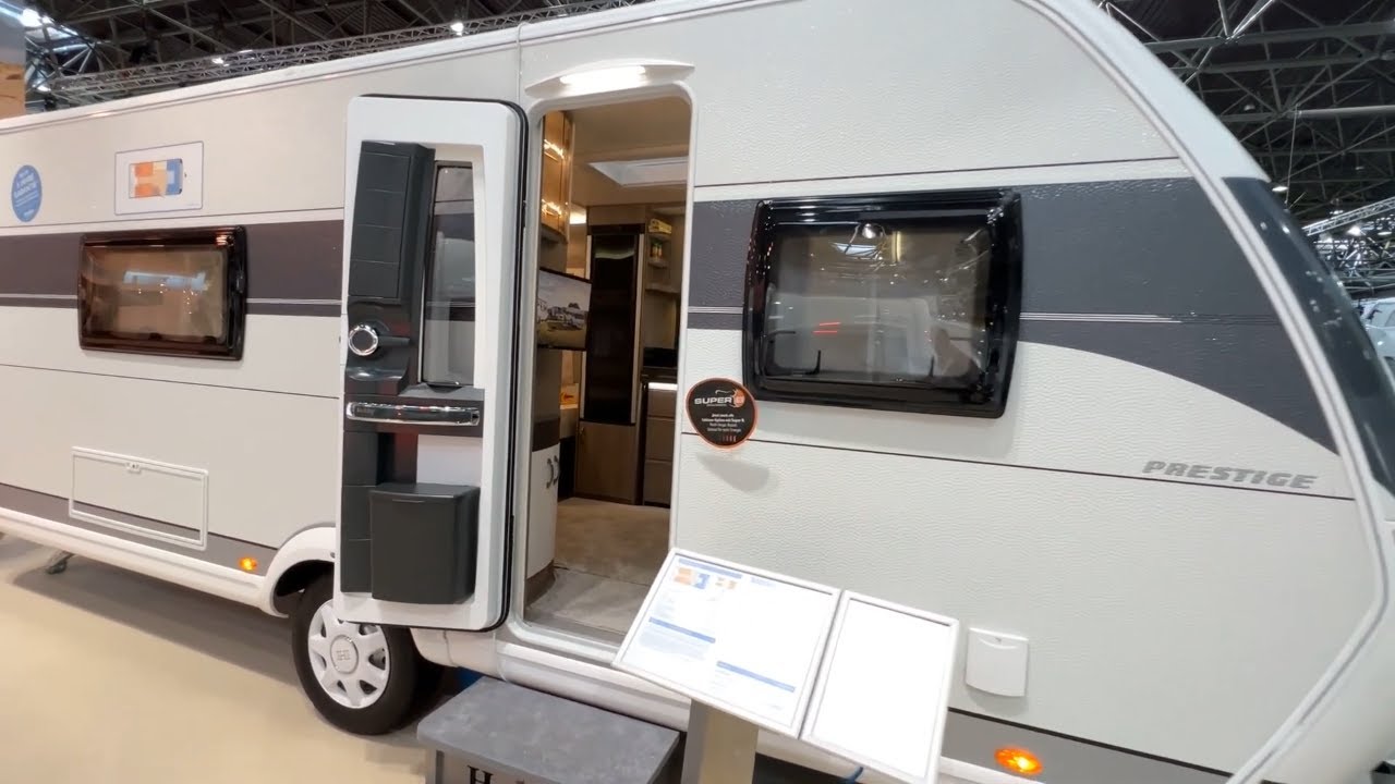 2023 Hobby Prestige 560 WLU Caravan Walkaround Dusseldorf Caravan Salon 2022