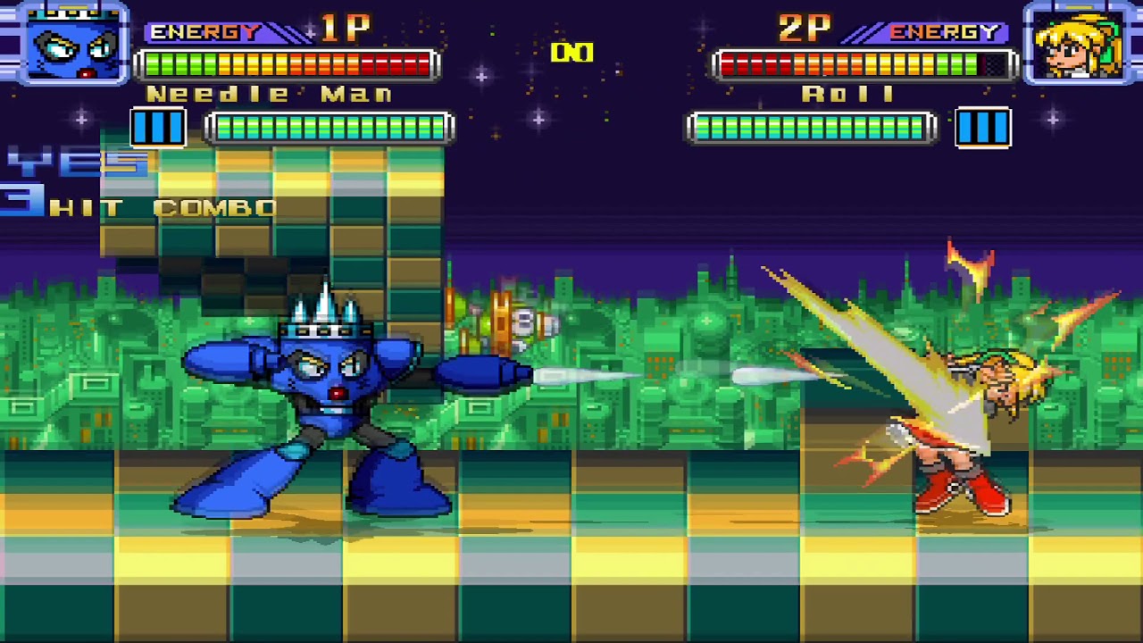 Mega Man - Robot Master Mayhem All Weapons