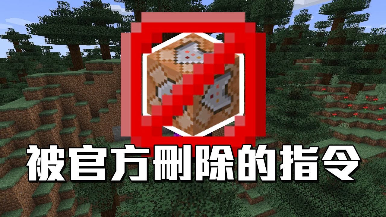 那些被Minecraft官方刪除的指令!!!是被迫消失???還是轉型再出道???
