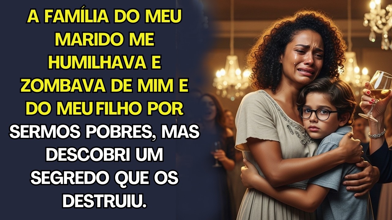 A família do meu marido ZOMBAVA de mim por ser POBRE, mas descobri algo que os DESTRUIU.