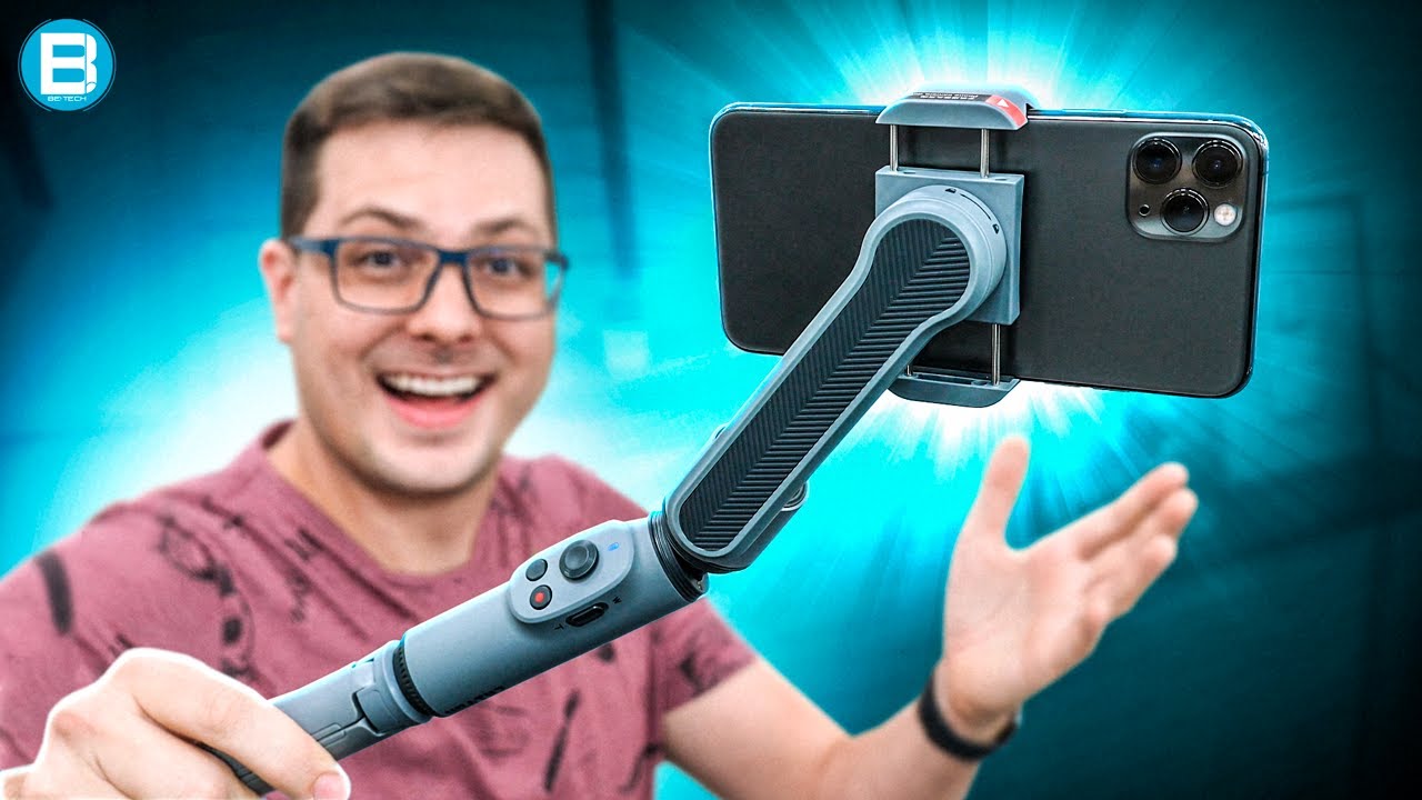Vai me AJUDAR MUITO nas GRAVAÇÕES com SMARTPHONES! E ainda É  BARATO! ZHIYUN SMOOTH X! ESTABILIZADOR
