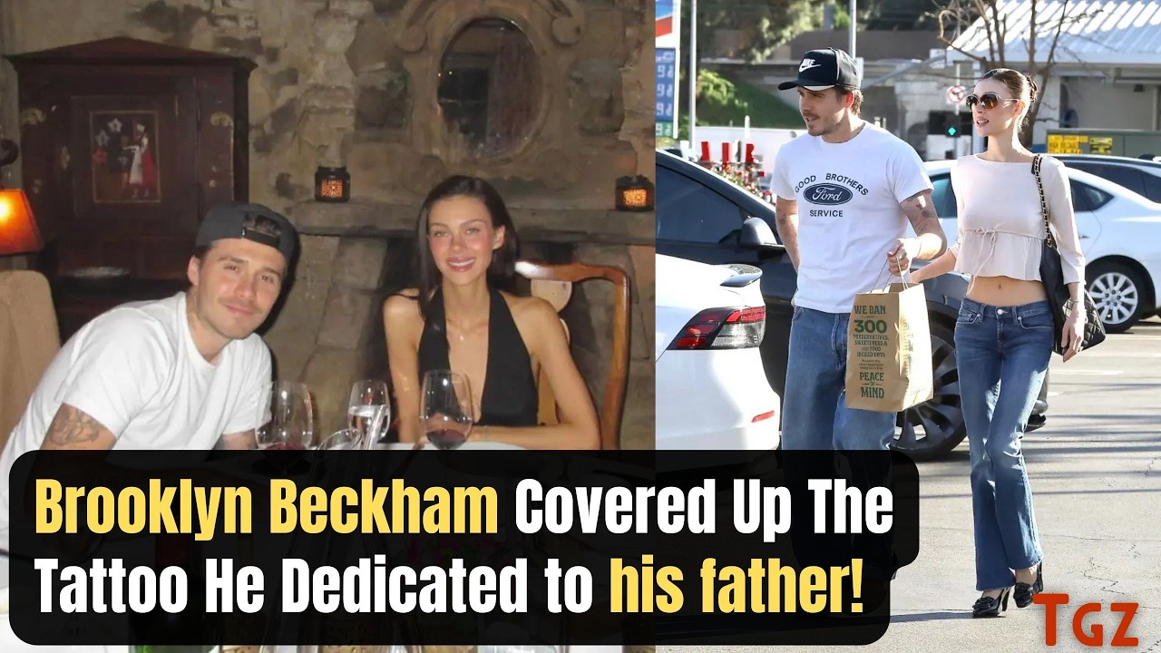 Brooklyn Beckham covered up the tattoo he dedicated to his father!