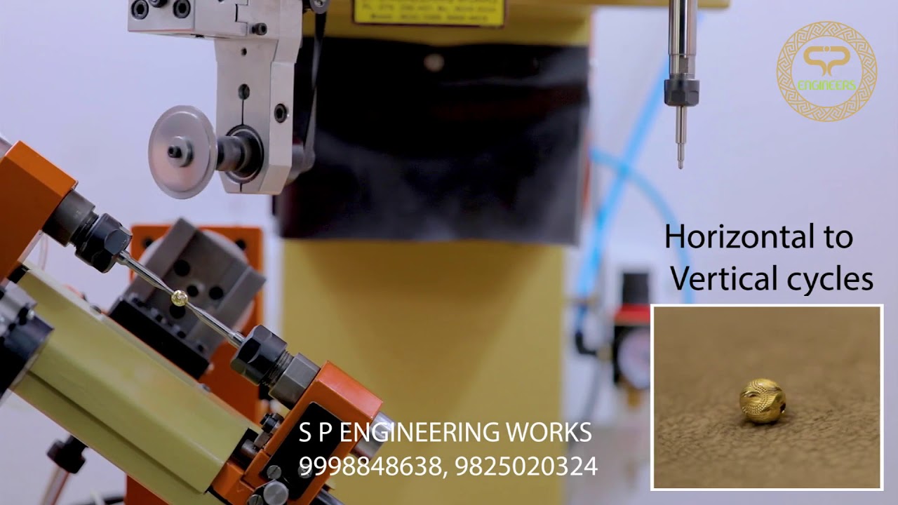 CNC PARA / BALL / BEADS DESIGNING MACHINE / JEWELLERY MAKING MACHINERY
