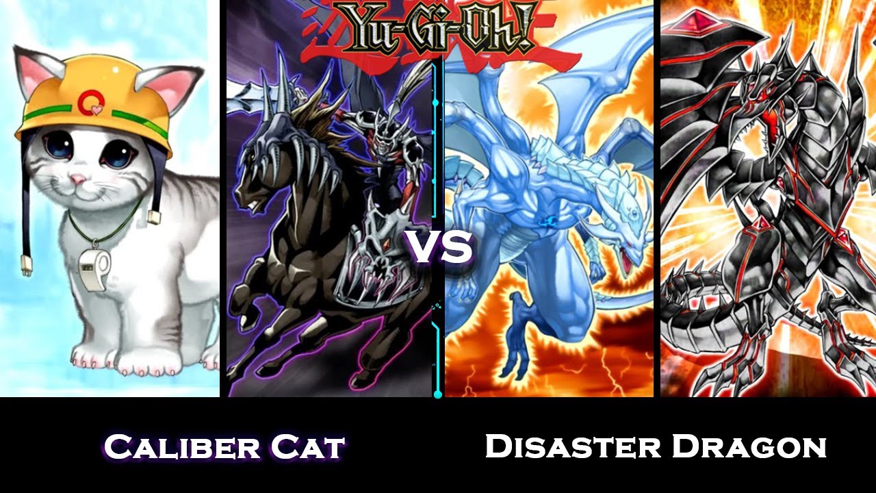 Yu-Gi-Oh! Retro Duel #97 Caliber Cat (2010) vs. Disaster Dragon (2010) - YGOPRO Duels