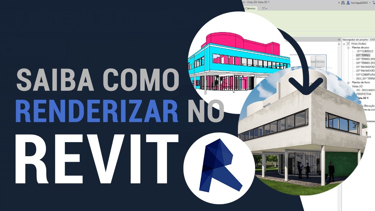 Como renderizar no Revit