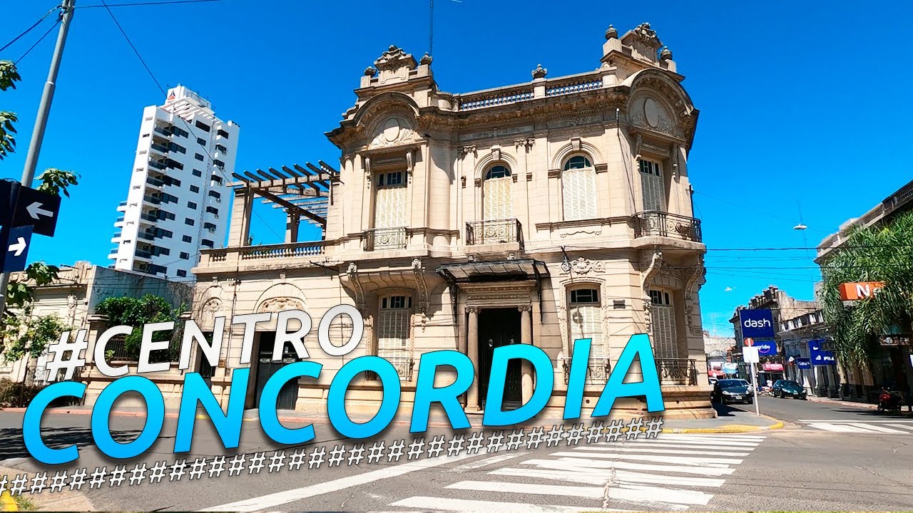 Recorriendo CONCORDIA Centro I ENTRE RIOS I ARGENTINA I 4K Walking Tour VLOG