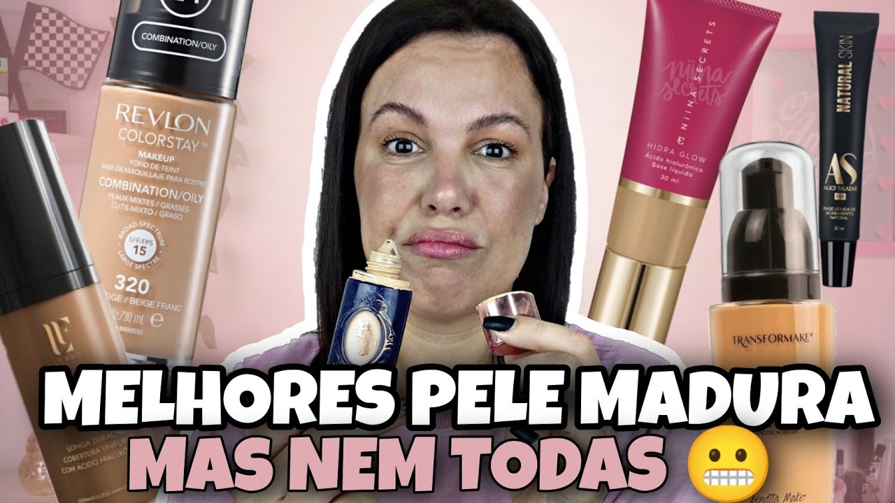 MELHORES BASES PELE MADURA 2022 e uma DECEPÇÃO