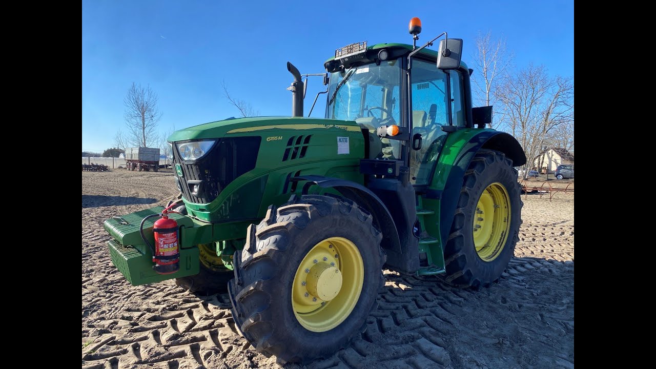 John Deere 6155M TLS traktor