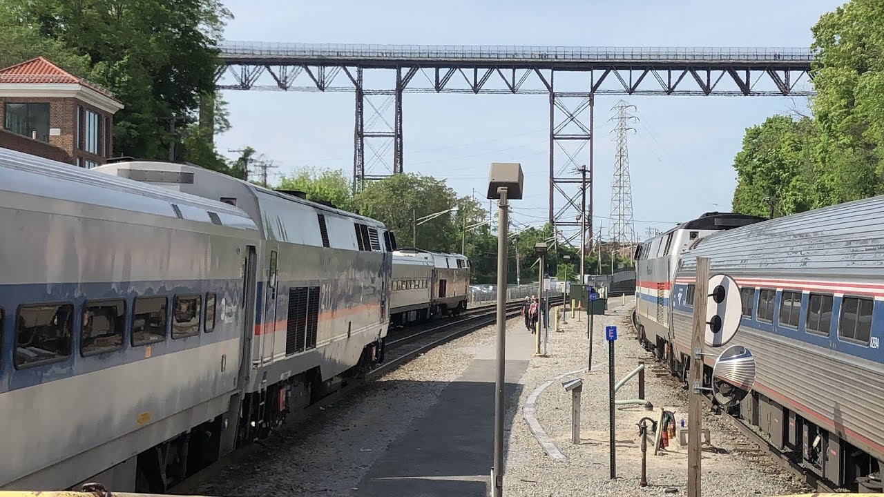 Scenic Trip up the Hudson Line from Grand Central to Poughkeepsie 5/20/22