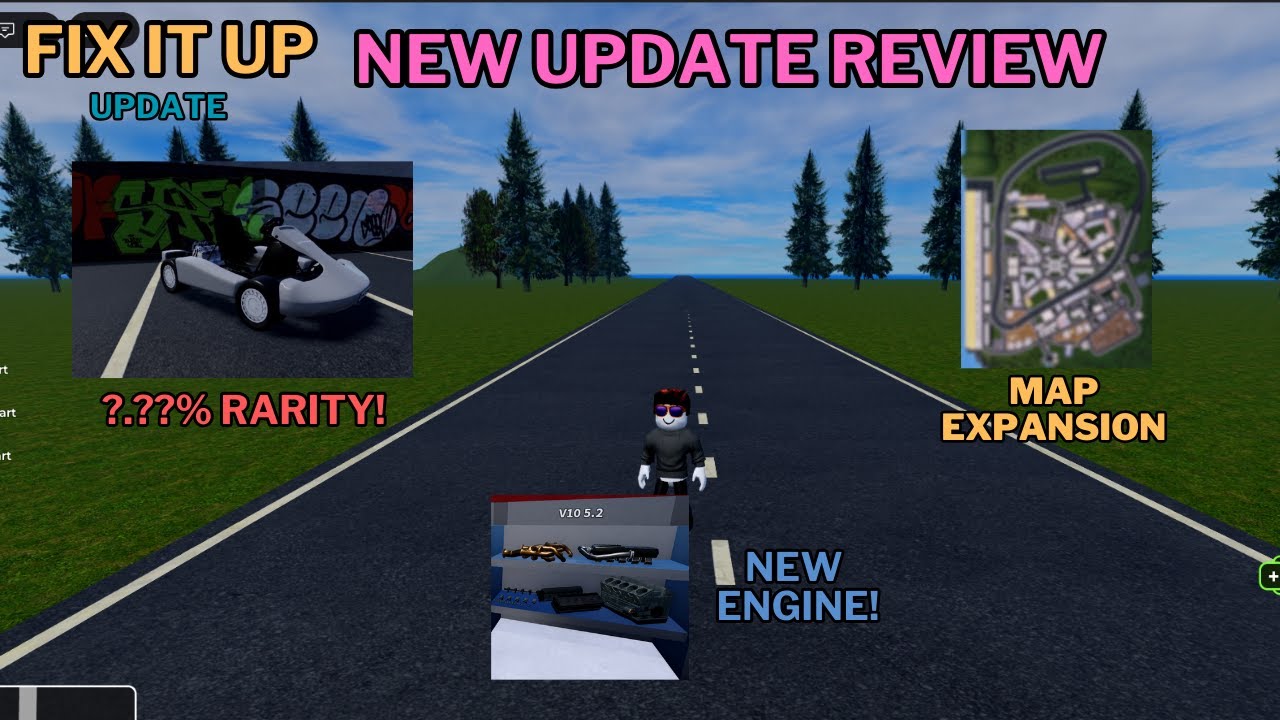 Roblox Fix It Up: ВСЁ В НОВОМ ОБНОВЛЕНИИ