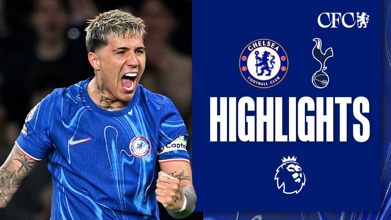 Chelsea 1-0 Tottenham | HIGHLIGHTS | Premier League 2024/25