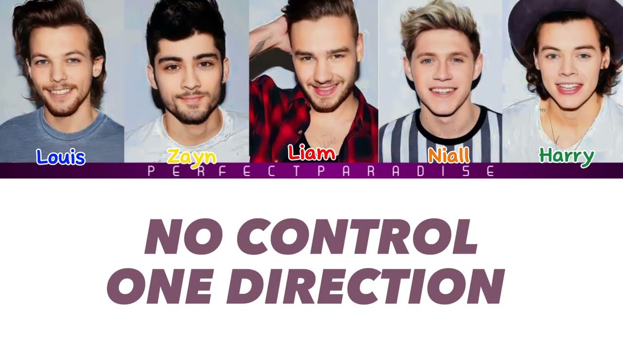 No Control - One Direction (Colour Coded Lyrics)