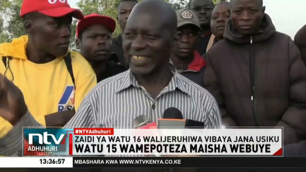Watu 15 wamepoteza maisha Webuye