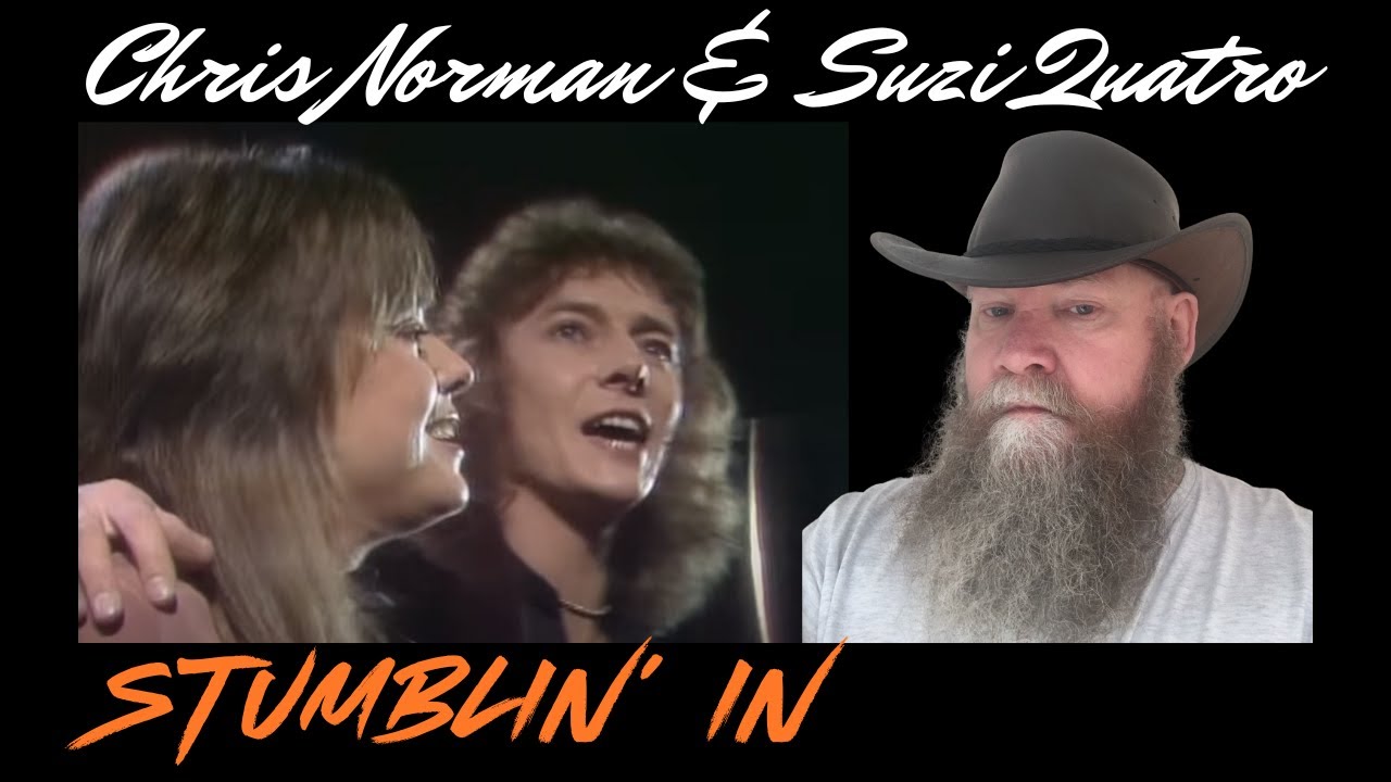 Chris Norman & Suzi Quatro - Stumblin' In (1978) reaction commentary - Pop Rock