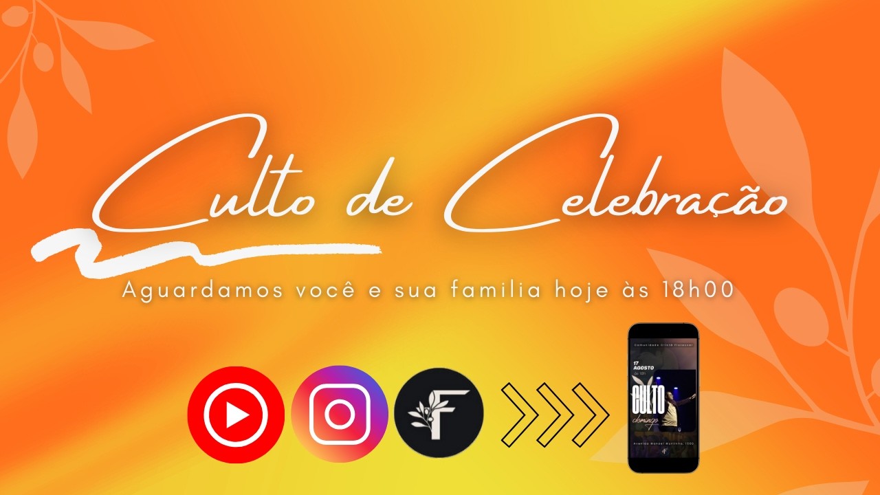 CULTO DE CELEBRAÇÃO | AP.ADEMILSON | 15/02/2026