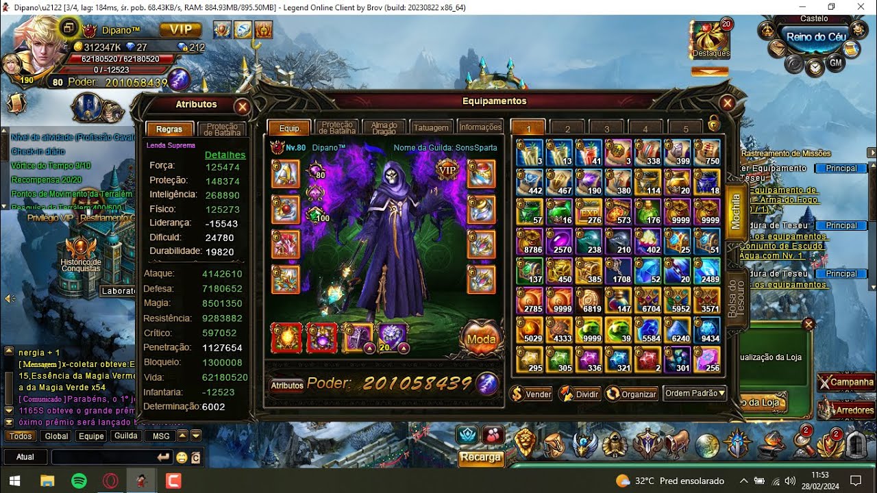 Legend Online Br CB MODO HEROI 28 02