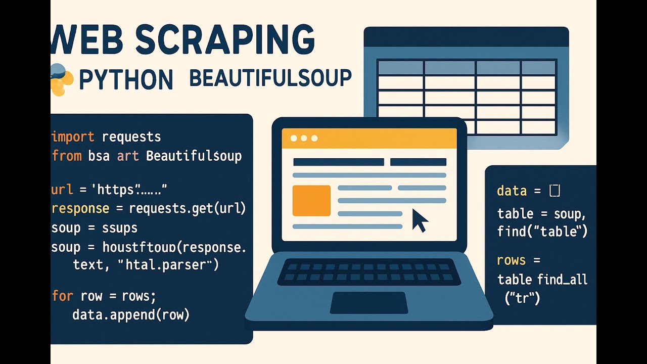 Web Scraping Using Python’s Beautiful Soup Library