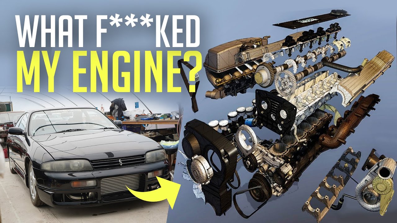 my dream skyline is destroyed - RB25 engine teardown