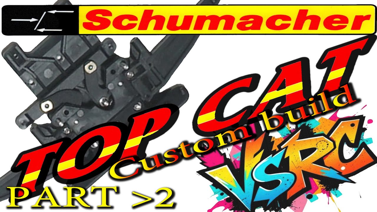 Schumacher Top Cat 2WD Buggy U7554, Centre Track Rod, U7554 Radius Arms, U7575 , Front Shock Rockers