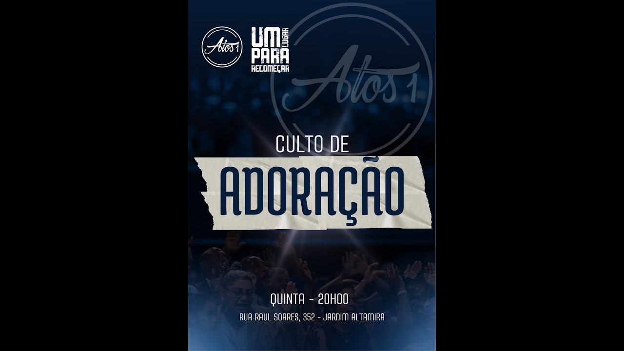 CULTO DE ADORAÇÃO | PRA. BRUNA | 05.03.2026 | 20:00