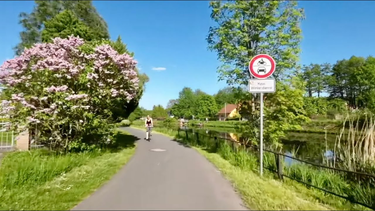Zum Schiffshebewerk Niederfinow - Entspannte E-Bike Tour von Eberswalde entlang am Finowkanal