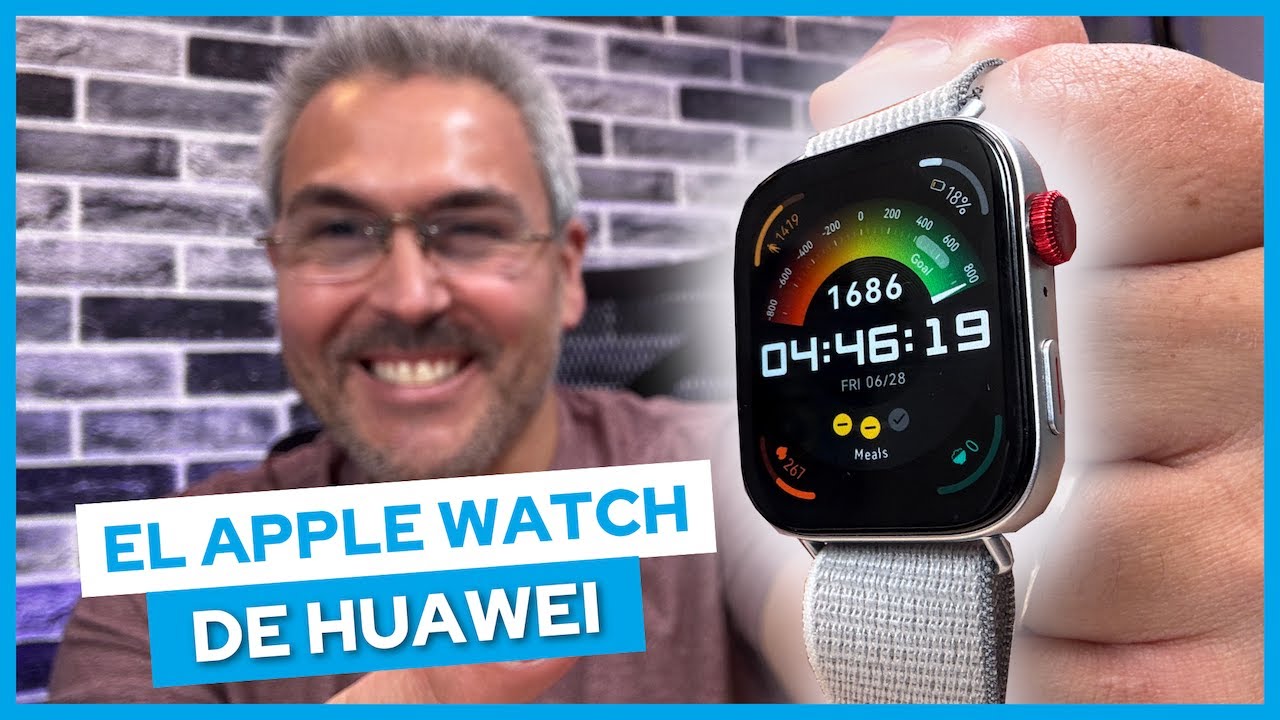 Huawei Watch Fit 3 el Apple Watch de Huawei
