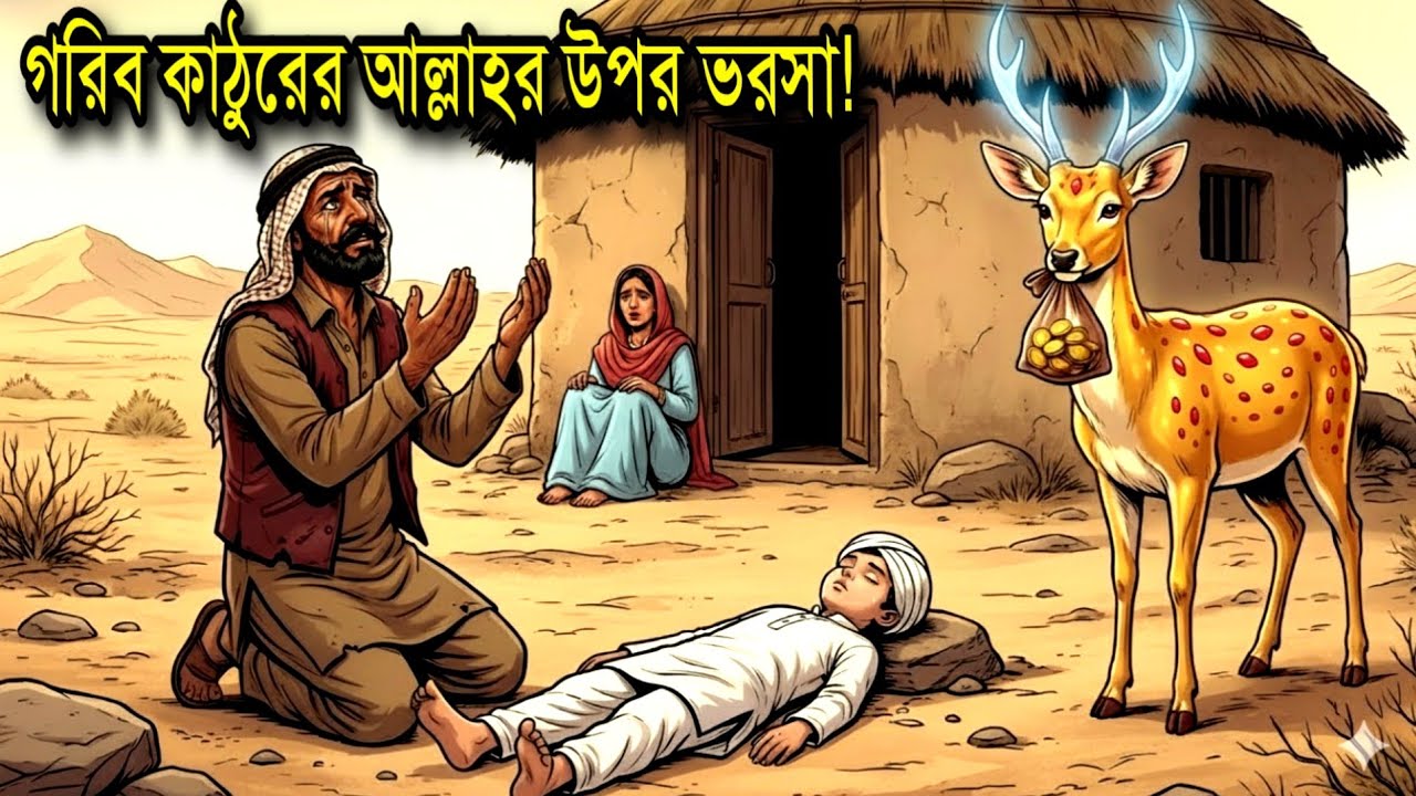 গরিব কাঠুরের আল্লাহর উপর ভরসা || Islamic moral story || Hamadan Voice 