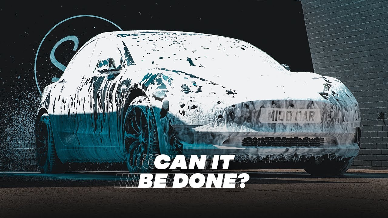 Can I Detail the Tesla in an Hour??