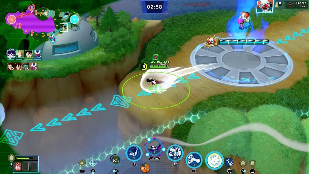 'DRAGON BALL GEKISHIN SQUADRA' Gameplay...