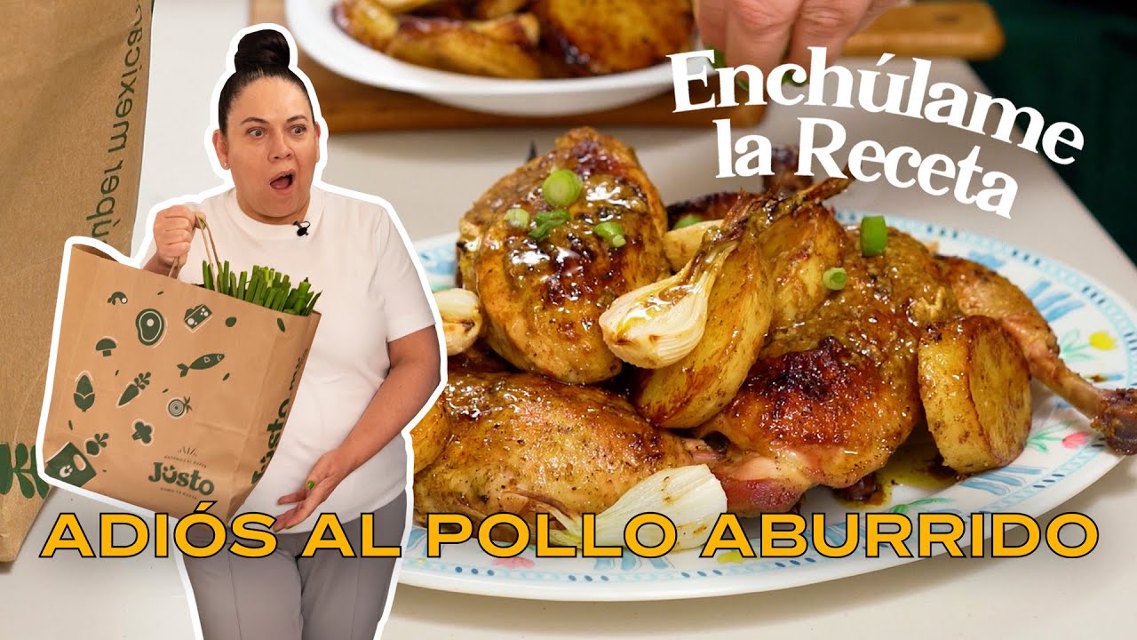 POLLO CON PAPAS PA' CHUPARSE LOS DEDOS ¡COMPROBADO! | Enchúlame La Receta Cap.1 con @EdnaMX.