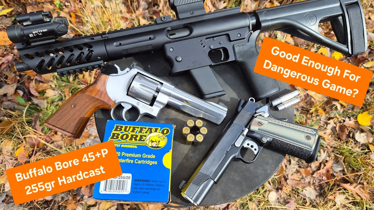 Buffalo Bore 45Acp +P 255Gr Hardcast Test.